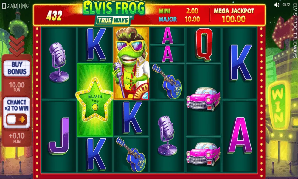 Elvis Frog TrueWays Slot