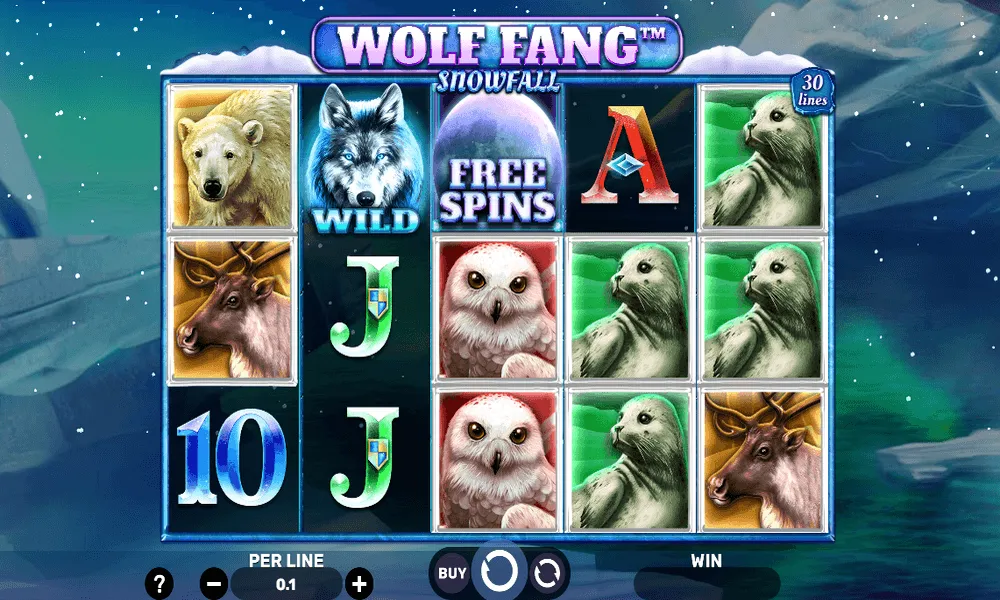 Wolf Fang - Snowfall Slot