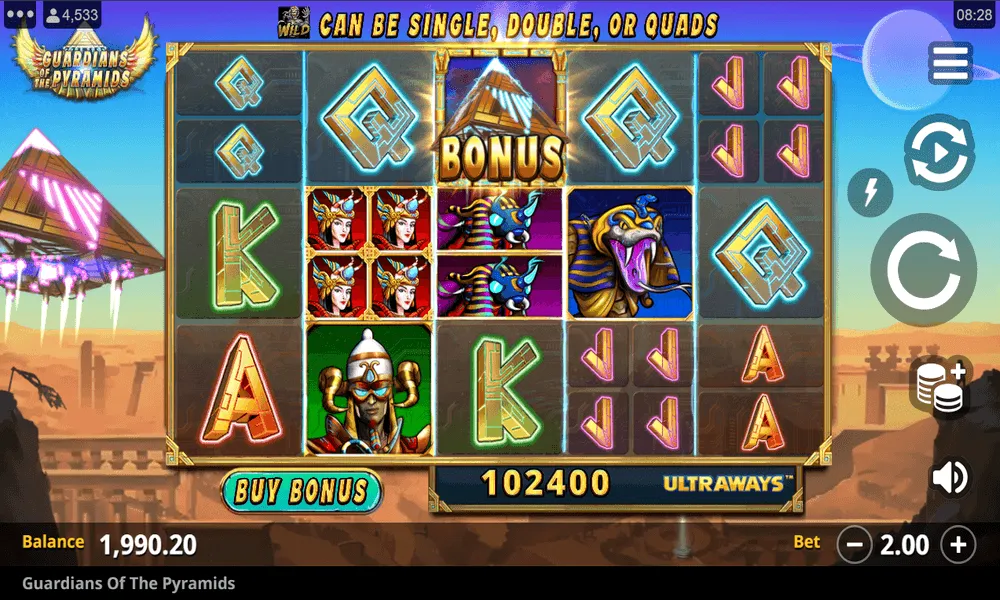 Guardians of the Pyramids Slot