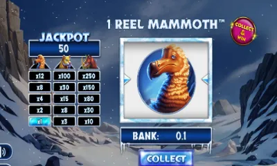 1 Reel Mammoth Slot