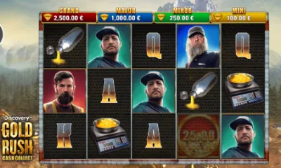 Gold Rush Cash Collect Slot