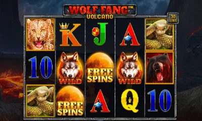 Wolf Fang Volcano Slot