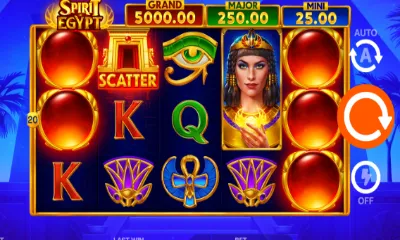 Spirit of Egypt Hold and Win Slot