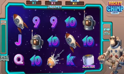 Rocket Chimp Jackpot Slot