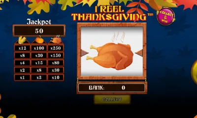 1 Reel Thanksgiving Slot