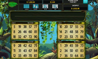 Amazonia Bingo Slot