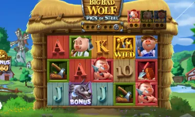 Big Bad Wolf Pigs and Steel Slot