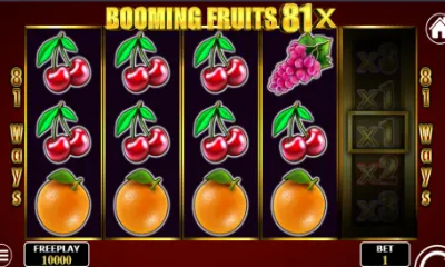 Booming Fruits 81x Slot