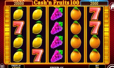 Cash'n Fruits 100 Hold and Win Slot