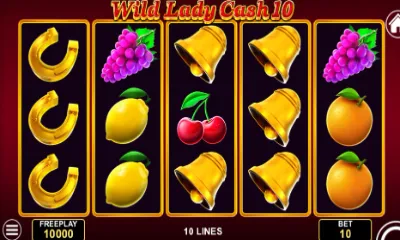Wild Lady Cash 10 Slot