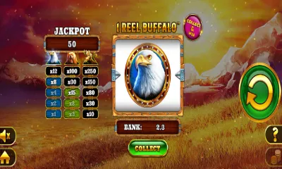 1 Reel Buffalo Slot