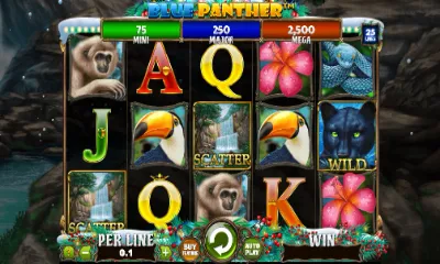 Blue Panther Christmas Edition Slot