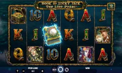 Book of Lucky Jack The Lost Pearl Slot