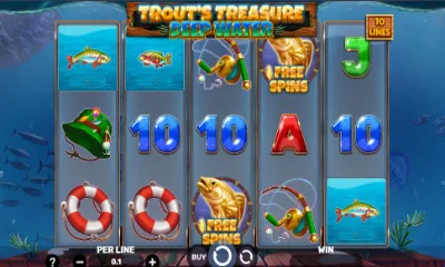 Trout’s Treasure – Deep Water Slot