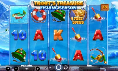 Trout's Treasure Fishing Season Slot