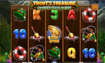Trout's Treasure Countryside Quest Slot
