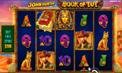 John Hunter and the Book of Tut Slot