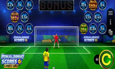 Ronaldinho Scores Shoot & Win Slot